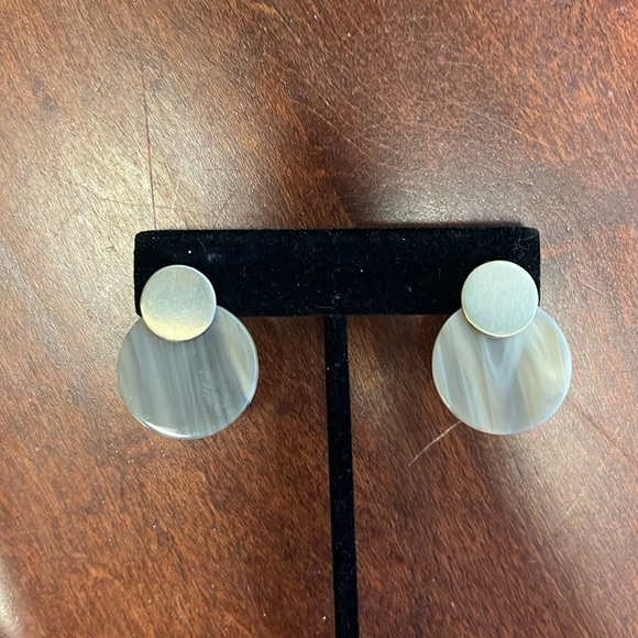 Large Stud Earrings - Picture 3 of 4